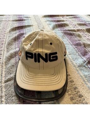 Vintage 00s Ping G10 Golf Hat Cap Canvas Cotton Unstructured Tour OSFA